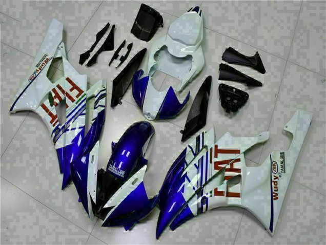 Branco Azul Carroçaria R6 2006-2007 Branco Azul Carroçaria R6 2006-2007