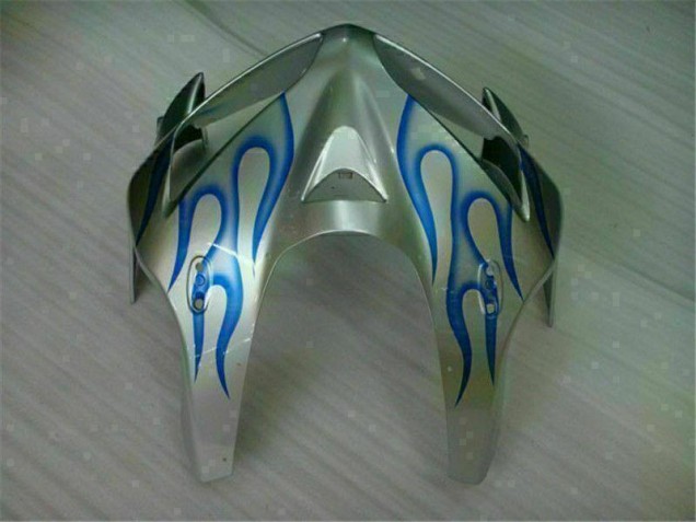 Branco Azul Chama Carenagem CBR 600RR 2005-2006