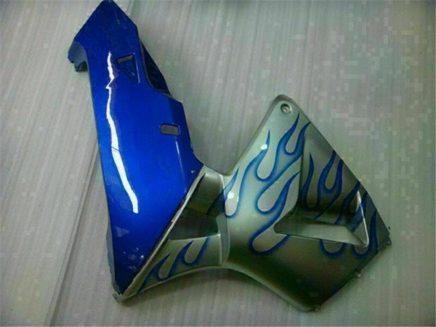 Branco Azul Chama Carenagem CBR 600RR 2005-2006