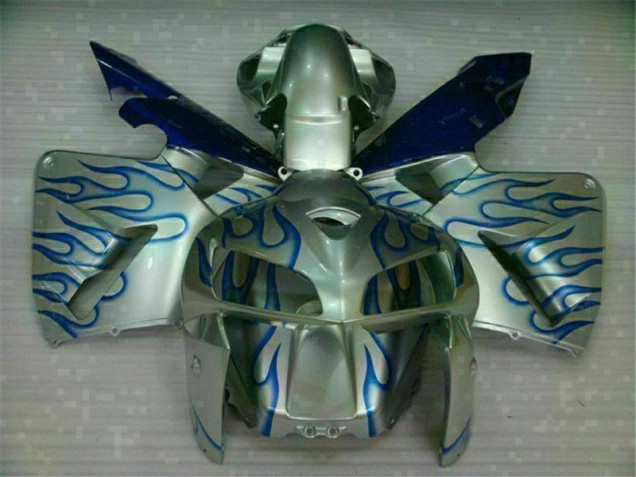 Branco Azul Chama Carenagem CBR 600RR 2005-2006