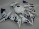 Branco Azul Chama Carenagem R1 2004-2006 Branco Azul Chama Carenagem R1 2004-2006