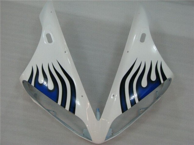 Branco Azul Chama Carenagem R1 2004-2006 Branco Azul Chama Carenagem R1 2004-2006
