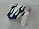 Branco Azul Chama Carenagem R1 2004-2006 Branco Azul Chama Carenagem R1 2004-2006