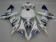 Branco Azul Chama Carenagem R1 2004-2006 Branco Azul Chama Carenagem R1 2004-2006