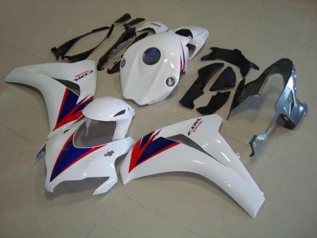 Branco Azul Estilo OEM Carenagem CBR 1000RR 2008-2011 Branco Azul Estilo OEM Carenagem CBR 1000RR 2008-2011