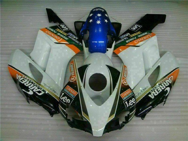 Branco Azul Kit Carenagem CBR 1000RR 2004-2005 Branco Azul Kit Carenagem CBR 1000RR 2004-2005