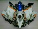Branco Azul Kit Carenagem CBR 1000RR 2004-2005 Branco Azul Kit Carenagem CBR 1000RR 2004-2005