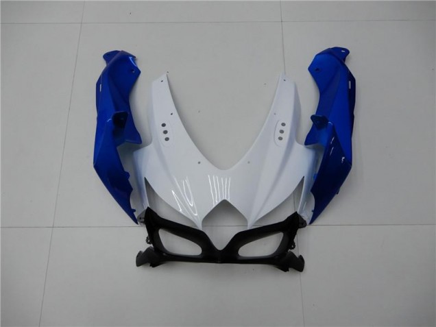 Branco Azul Kit Carenagem GSXR 600 / 750 K8 2008-2010 Branco Azul Kit Carenagem GSXR 600 / 750 K8 2008-2010