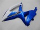 Branco Azul Kit Carenagem GSXR 600 / 750 K8 2008-2010 Branco Azul Kit Carenagem GSXR 600 / 750 K8 2008-2010