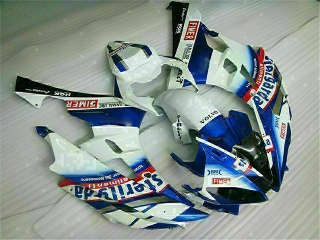 Branco Azul Kits Carenagem R6 2006-2007 Branco Azul Kits Carenagem R6 2006-2007