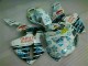 Branco Azul Nastro Azzurro 46 Abs Plástico CBR 600RR 2005-2006 Branco Azul Nastro Azzurro 46 Abs Plástico CBR 600RR 2005-2006