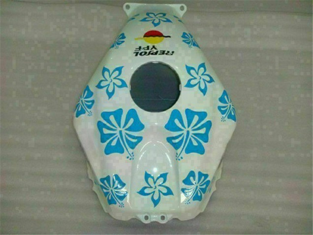 Branco Azul Nastro Azzurro 46 Abs Plástico CBR 600RR 2005-2006 Branco Azul Nastro Azzurro 46 Abs Plástico CBR 600RR 2005-2006