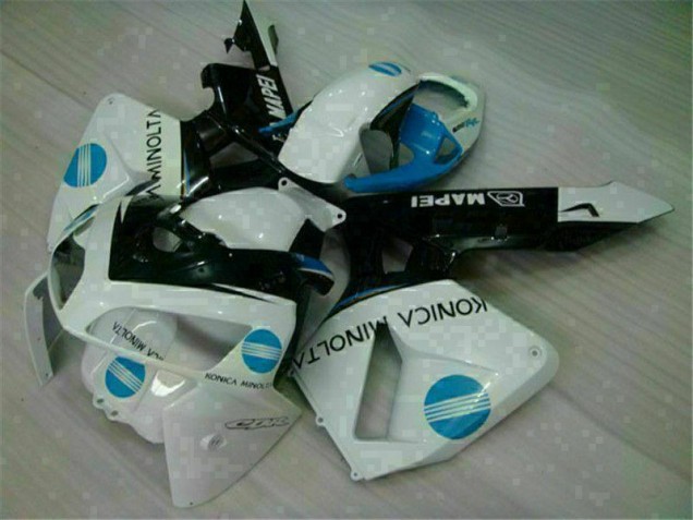 Branco Azul Plástico CBR 600RR 2005-2006