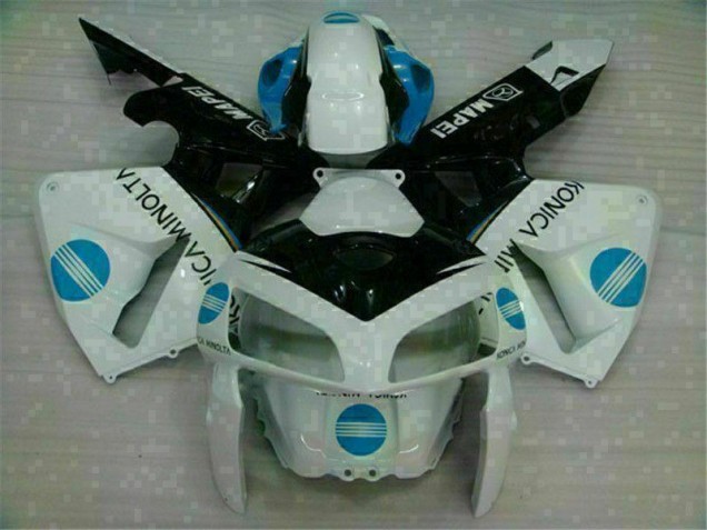 Branco Azul Plástico CBR 600RR 2005-2006