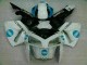 Branco Azul Plástico CBR 600RR 2005-2006