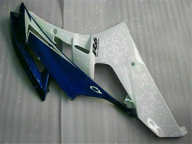 Branco Azul Plástico R6 2006-2007 Branco Azul Plástico R6 2006-2007