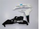 Branco Azul Preto Carenagem CBR 600RR 2009-2012 Branco Azul Preto Carenagem CBR 600RR 2009-2012