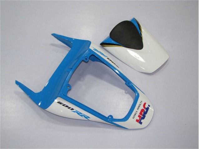 Branco Azul Preto Carenagem CBR 600RR 2009-2012 Branco Azul Preto Carenagem CBR 600RR 2009-2012