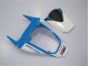 Branco Azul Preto Carenagem CBR 600RR 2009-2012 Branco Azul Preto Carenagem CBR 600RR 2009-2012