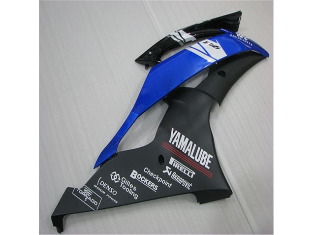 Branco Azul Preto Carenagem R6 2008-2016 Branco Azul Preto Carenagem R6 2008-2016