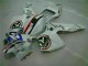 Branco Azul R 2 Carenagem CBR 600RR 2003-2004 Branco Azul R 2 Carenagem CBR 600RR 2003-2004