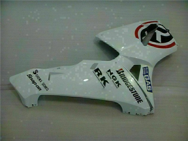 Branco Azul R 2 Carenagem CBR 600RR 2003-2004 Branco Azul R 2 Carenagem CBR 600RR 2003-2004