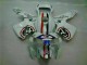 Branco Azul R 2 Carenagem CBR 600RR 2003-2004 Branco Azul R 2 Carenagem CBR 600RR 2003-2004