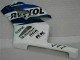 Branco Azul Repsol Carenagem CBR 1000RR 2004-2005 Branco Azul Repsol Carenagem CBR 1000RR 2004-2005