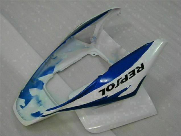 Branco Azul Repsol Carenagem CBR 1000RR 2004-2005 Branco Azul Repsol Carenagem CBR 1000RR 2004-2005