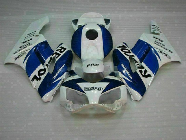 Branco Azul Repsol Carenagem CBR 1000RR 2004-2005 Branco Azul Repsol Carenagem CBR 1000RR 2004-2005