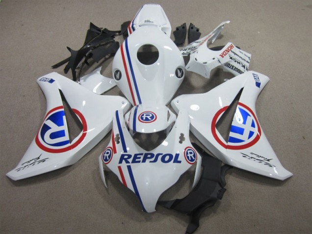 Branco Azul Repsol Kits Carenagem CBR 1000RR 2008-2011 Branco Azul Repsol Kits Carenagem CBR 1000RR 2008-2011