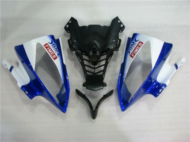Branco Azul Sterilgarda Volvo Carenagem R6 2008-2016 Branco Azul Sterilgarda Volvo Carenagem R6 2008-2016