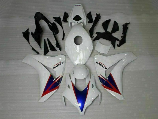 Branco Azul Vermelho Abs Kits Completos Carenagem CBR 1000RR 2008-2011 Branco Azul Vermelho Abs Kits Completos Carenagem CBR 1000RR 2008-2011