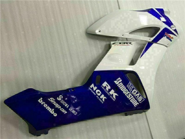 Branco Azul Vermelho Carenagem CBR 1000RR 2004-2005 Branco Azul Vermelho Carenagem CBR 1000RR 2004-2005