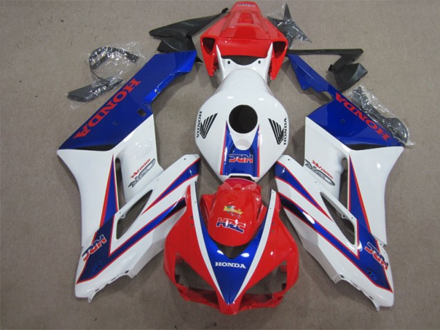 Branco Azul Vermelho HRC Carenagem CBR 1000RR 2004-2005 Branco Azul Vermelho HRC Carenagem CBR 1000RR 2004-2005