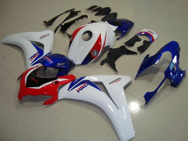 Branco Azul Vermelho HRC Kits Carenagem CBR 1000RR 2008-2011