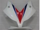 Branco Azul Vermelho Plásticos CBR 1000RR 2012-2016 Branco Azul Vermelho Plásticos CBR 1000RR 2012-2016