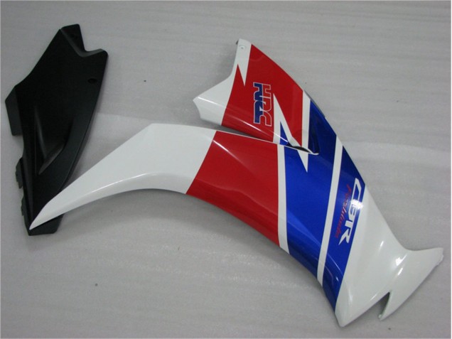 Branco Azul Vermelho Plásticos CBR 1000RR 2012-2016 Branco Azul Vermelho Plásticos CBR 1000RR 2012-2016