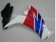 Branco Azul Vermelho Plásticos CBR 1000RR 2012-2016 Branco Azul Vermelho Plásticos CBR 1000RR 2012-2016