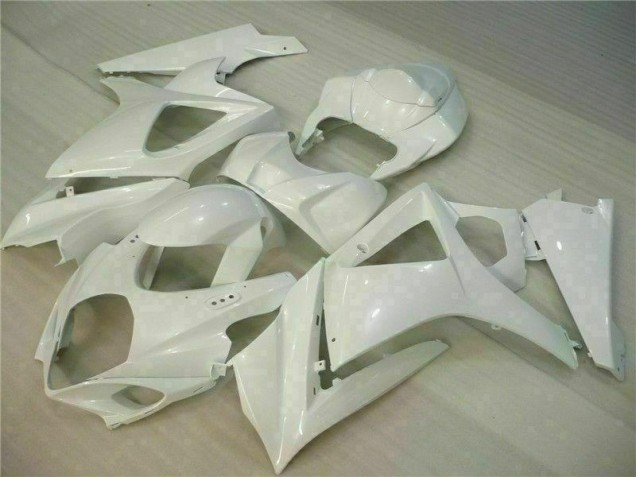 Branco Carenagem GSXR 1000 K7 2007-2008 Branco Carenagem GSXR 1000 K7 2007-2008