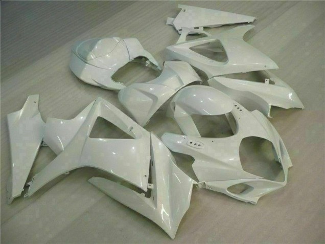 Branco Carenagem GSXR 1000 K7 2007-2008 Branco Carenagem GSXR 1000 K7 2007-2008