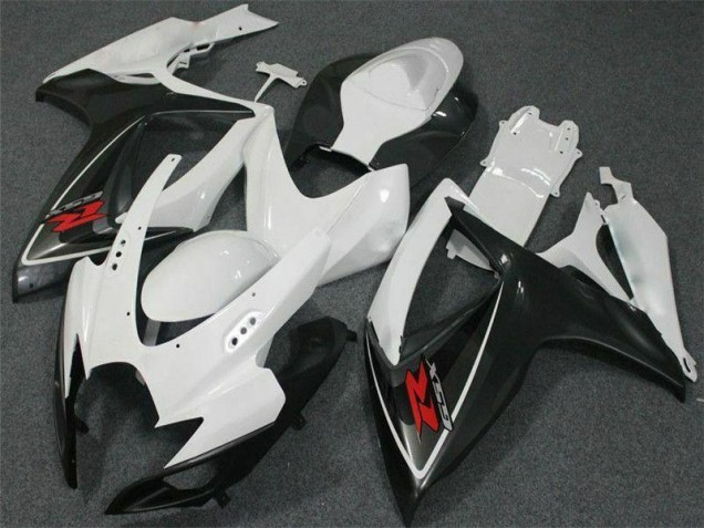 Branco Carenagem GSXR 600 / 750 K6 2006-2007