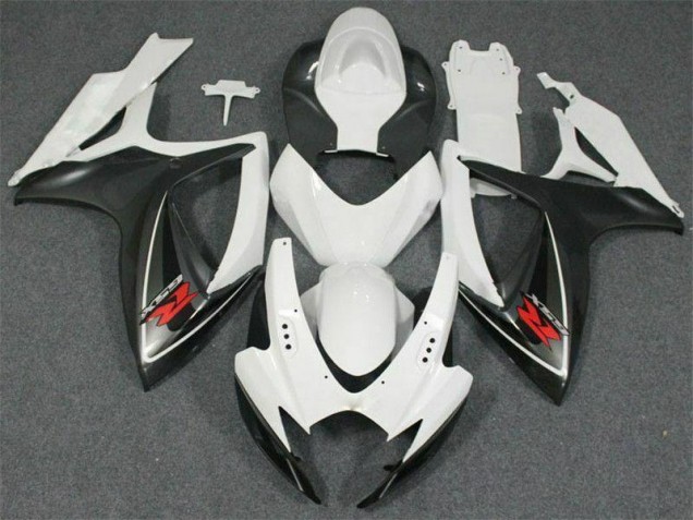 Branco Carenagem GSXR 600 / 750 K6 2006-2007