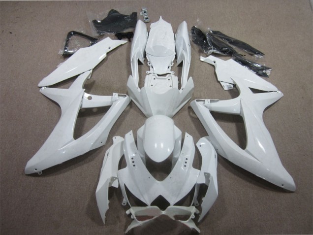 Branco Carenagem GSXR 600 K8 2008-2010