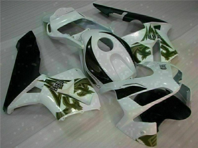 Branco Carenagem & Plástico CBR 600RR 2003-2004 Branco Carenagem & Plástico CBR 600RR 2003-2004