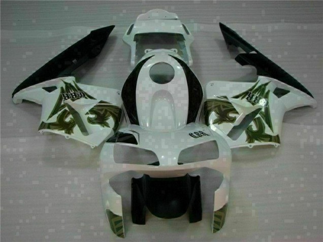 Branco Carenagem & Plástico CBR 600RR 2003-2004 Branco Carenagem & Plástico CBR 600RR 2003-2004