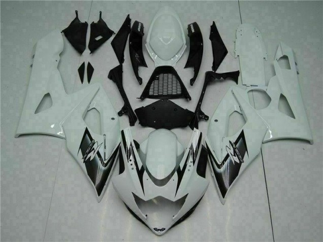 Branco Carenagem & Plástico GSXR 1000 K5 2005-2006 Branco Carenagem & Plástico GSXR 1000 K5 2005-2006