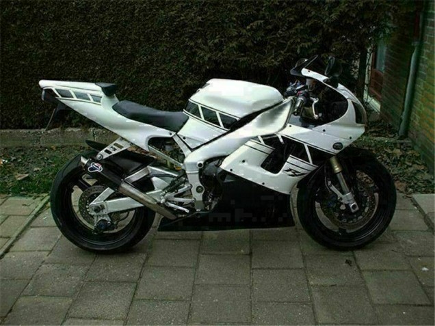 Branco Carenagem & Plástico R1 2000-2001 Branco Carenagem & Plástico R1 2000-2001