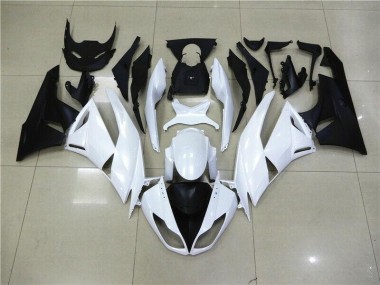 Branco Carenagem ZX6R 2009-2012