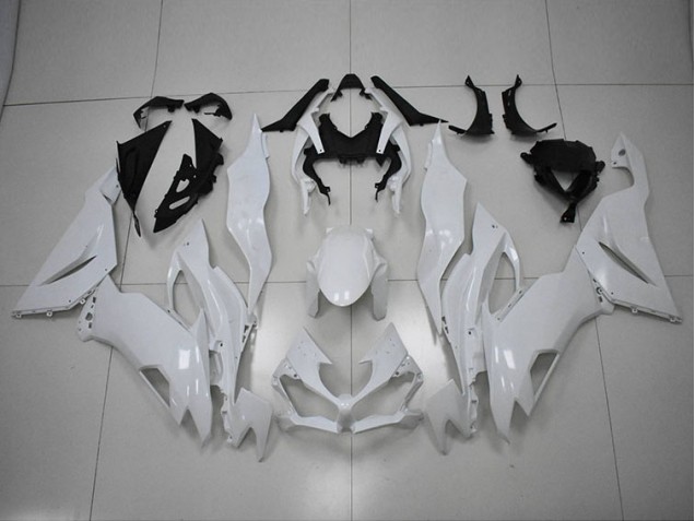 Branco Carenagem ZX6R 2019-2023 Branco Carenagem ZX6R 2019-2023
